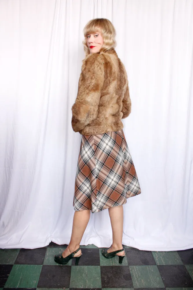 1980s Carson Pirie Scott Fur Coat - Small
