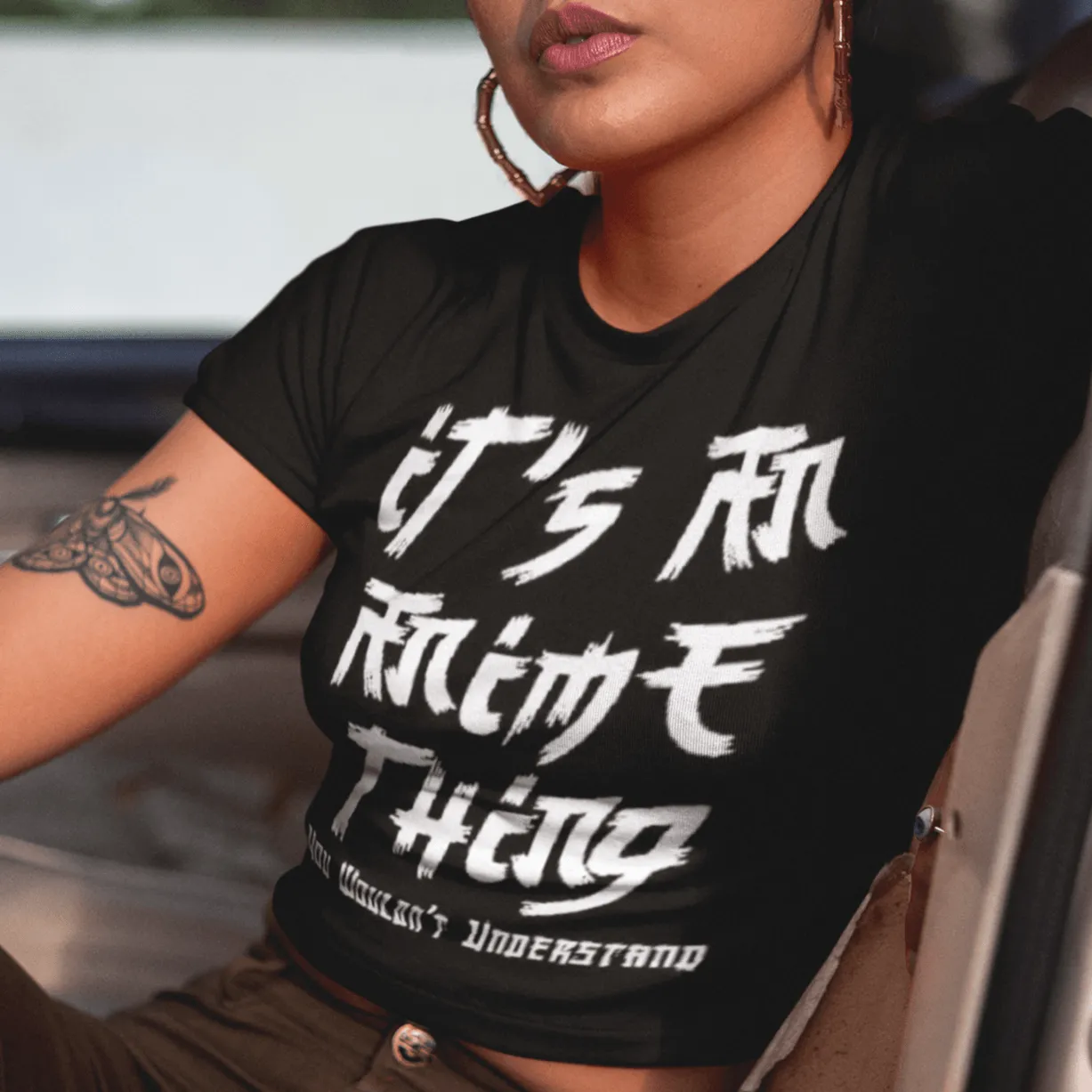 Anime T-shirt It's An Anime Thing You Wouldn't Understand Short Sleeve Crew Neck Unisex Top