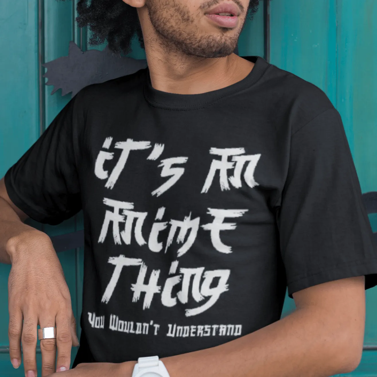 Anime T-shirt It's An Anime Thing You Wouldn't Understand Short Sleeve Crew Neck Unisex Top