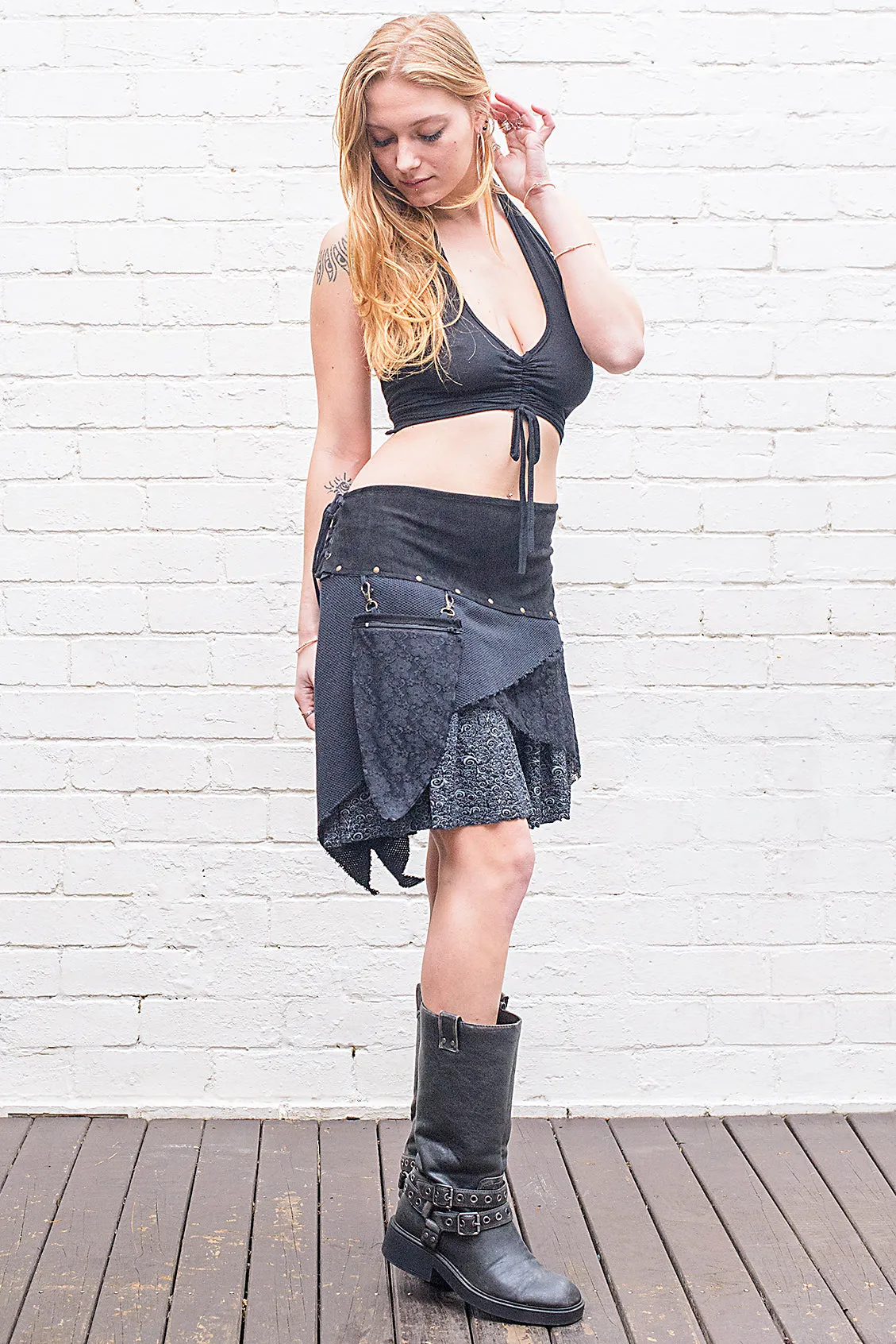Archer Skirt in Black