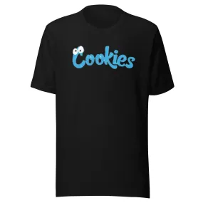 Blue Cookies T-shirt 100% Ultra Soft Cotton Crew Neck Unisex Top