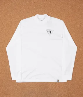 Carhartt Highneck Wish Long Sleeve T-Shirt - White / Black