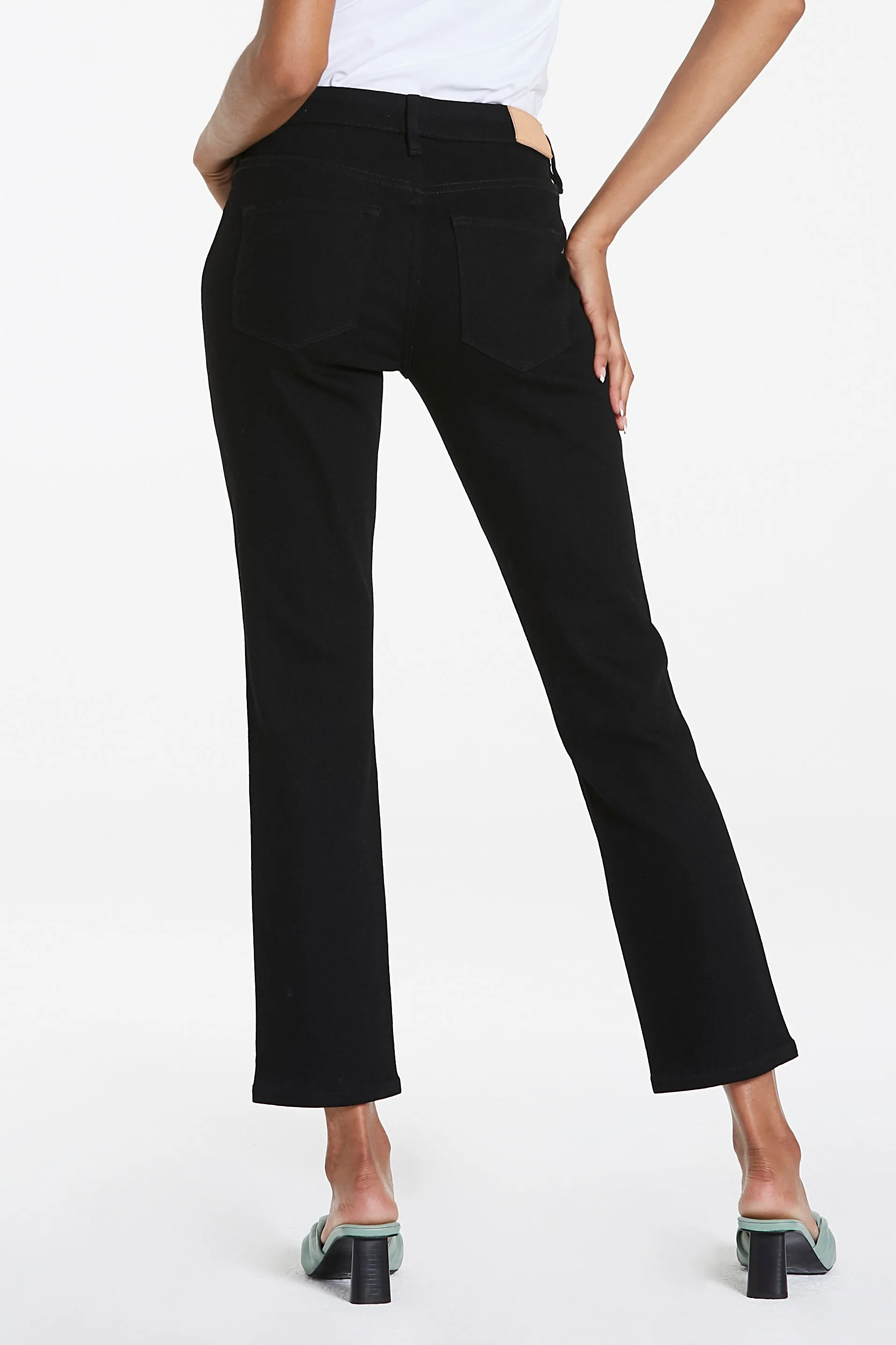 Dear John Blaire Black Arrow High Rise Straight