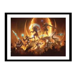 Diablo III 35.5x51cm Framed Art Print