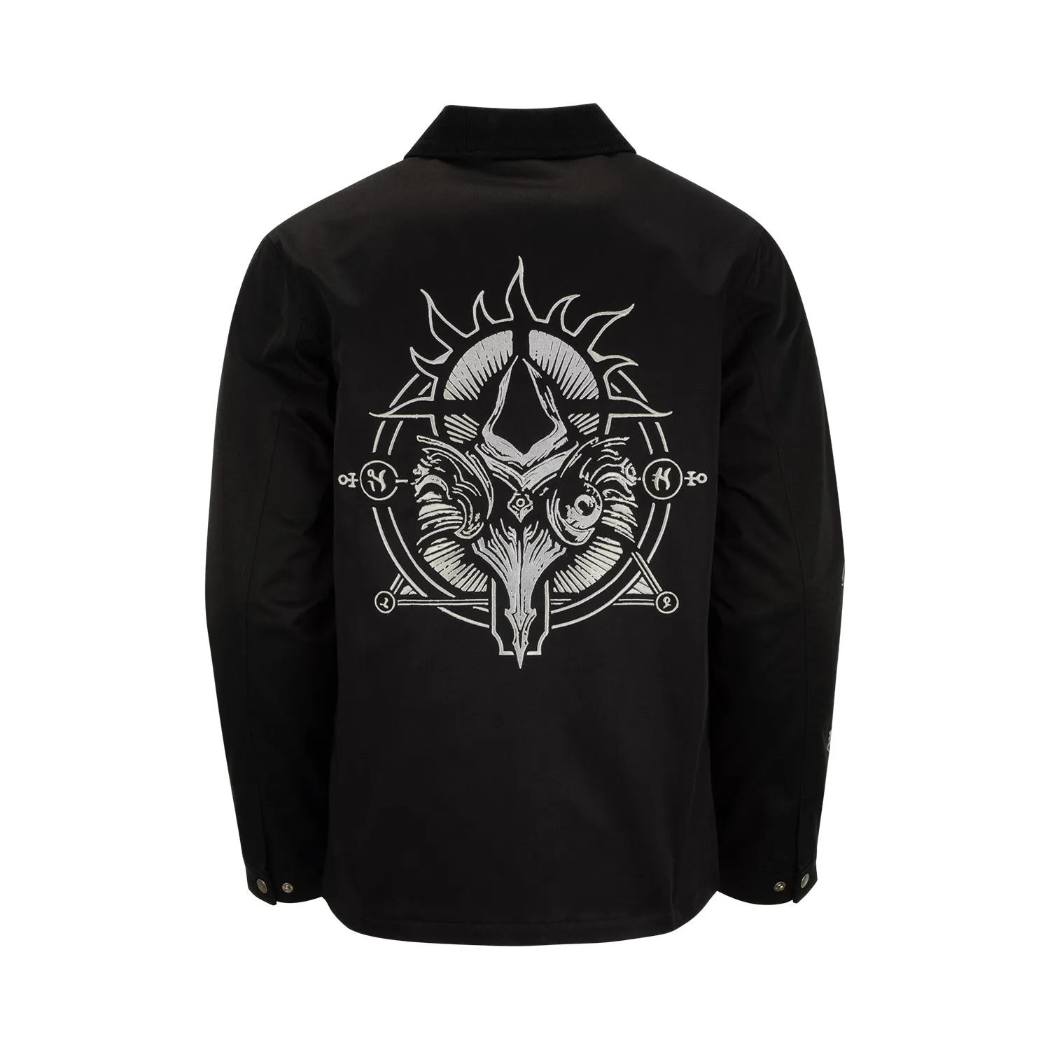 Diablo IV Inarius Black Button-Up Jacket