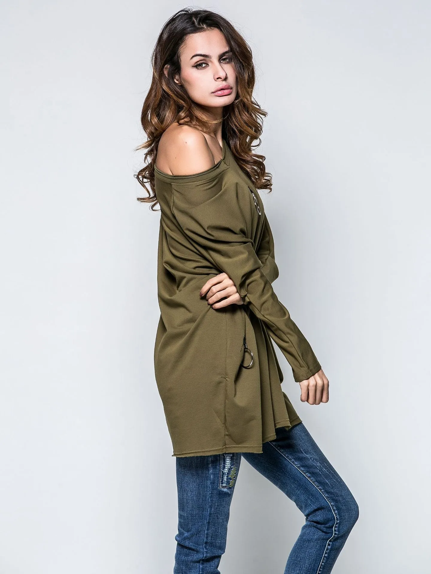 Fashion Solid Color Casual T-Shirt Women Wholesale