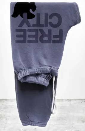 Free City Large Sweatpant- PurpleShrooms