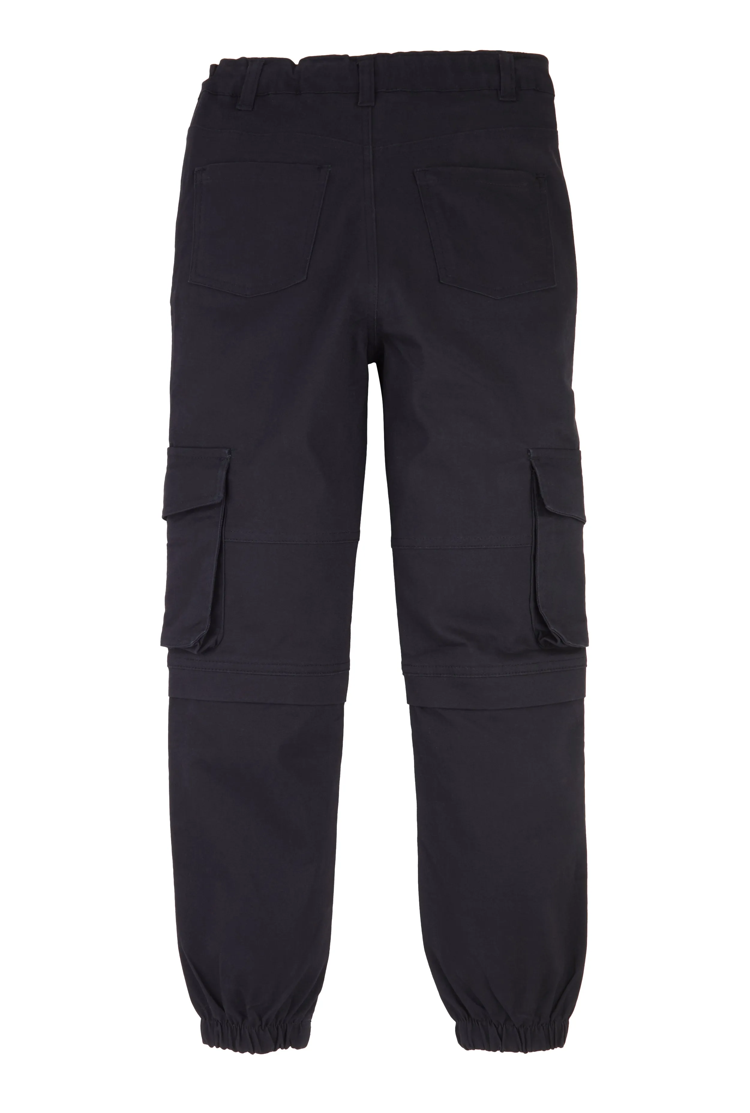 Girls Flap Pocket Cargo Sweatpants