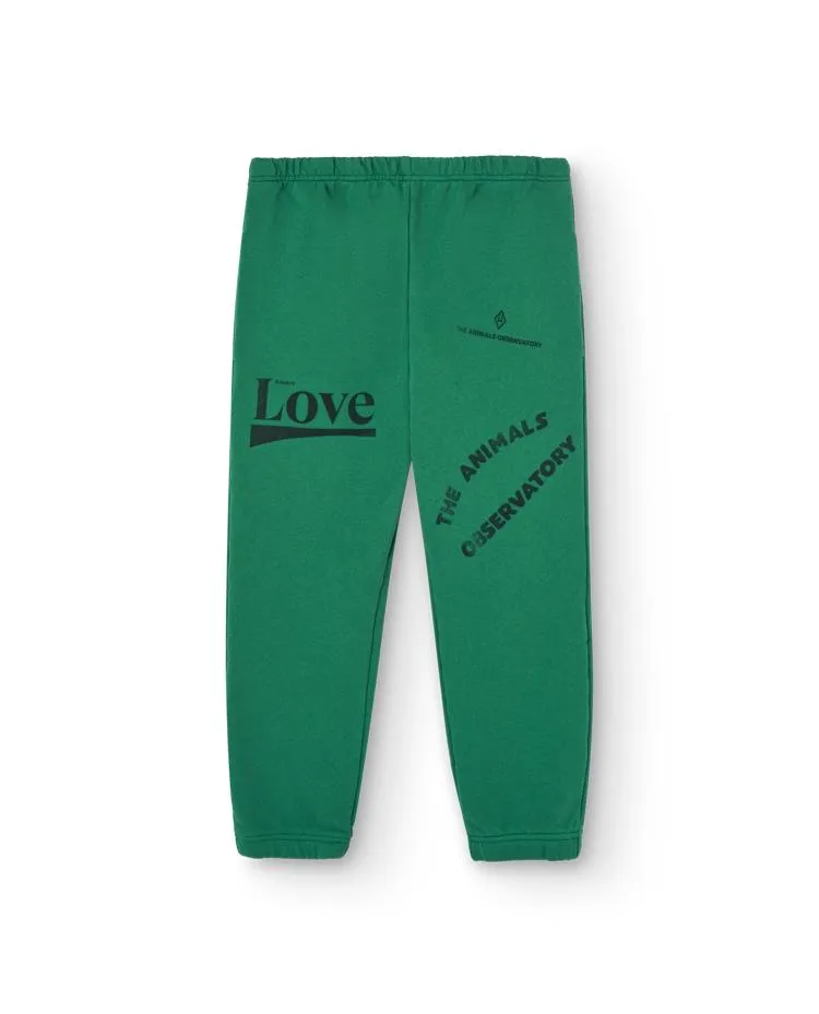 Green Love Dromedary Sweatpants