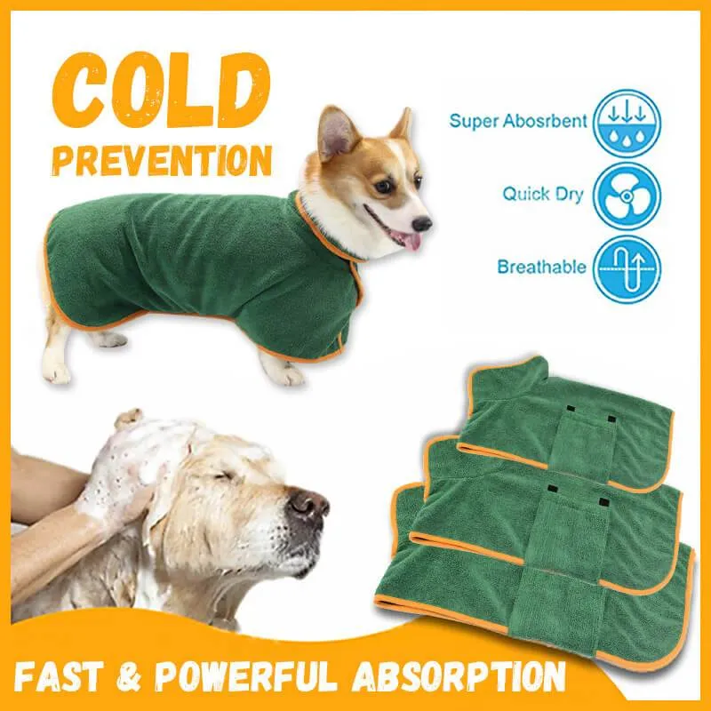 🔥Limited Time Half Price-Super Absorbent Pet Bathrobe🐶