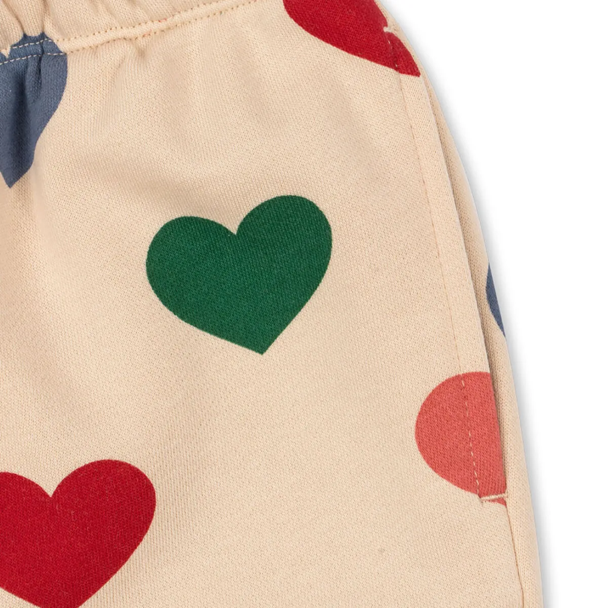 Lou Sweatpants in Bon Coeur Coloré by Konges Slojd