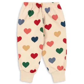 Lou Sweatpants in Bon Coeur Coloré by Konges Slojd