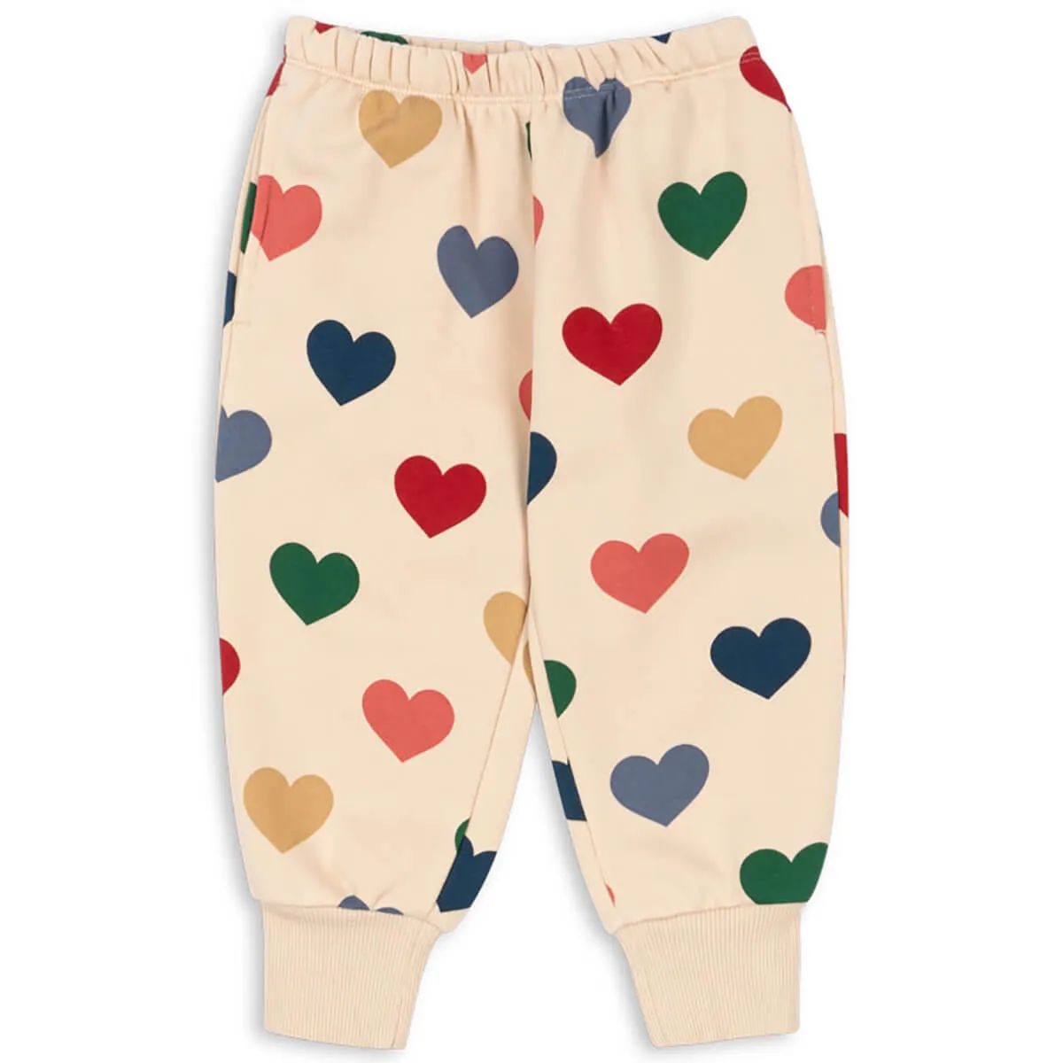 Lou Sweatpants in Bon Coeur Coloré by Konges Slojd