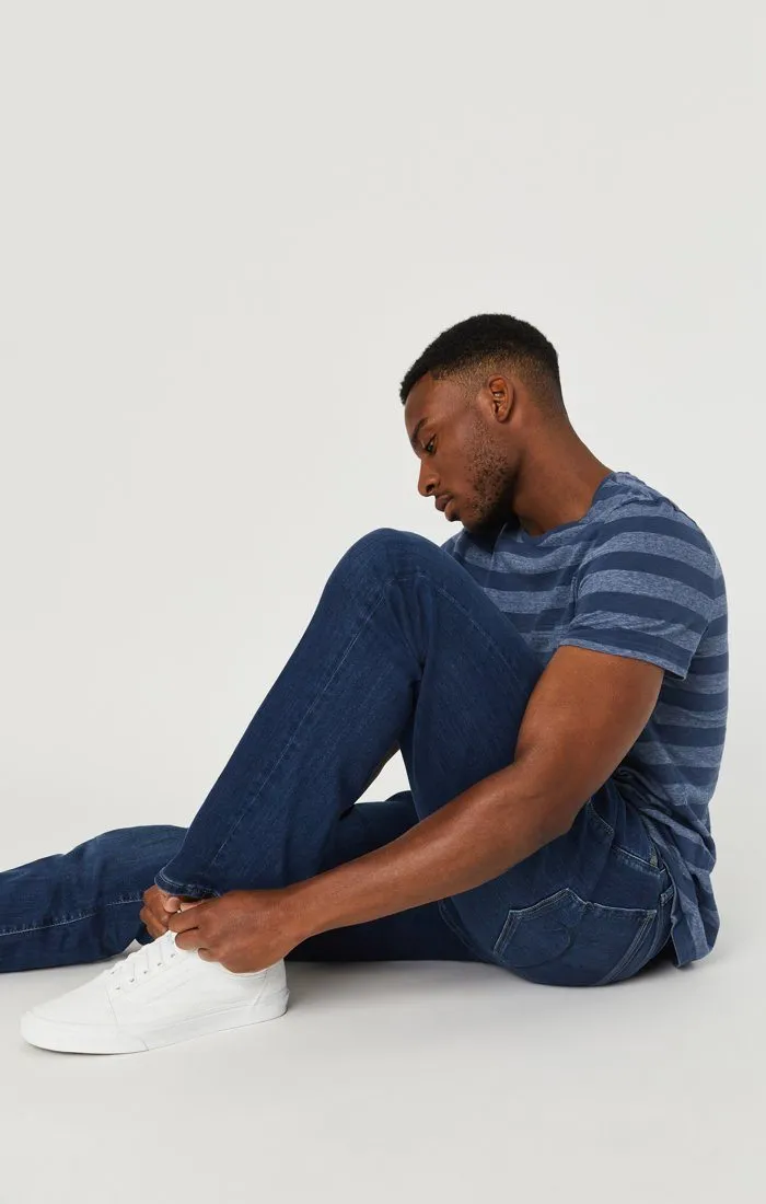 MARCUS SLIM STRAIGHT LEG IN DARK BLUE SUPERMOVE