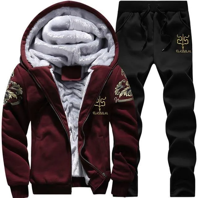 Men/Women 2019 Coat Fleece Hoodies Sweatshirts Sweatpants Suit