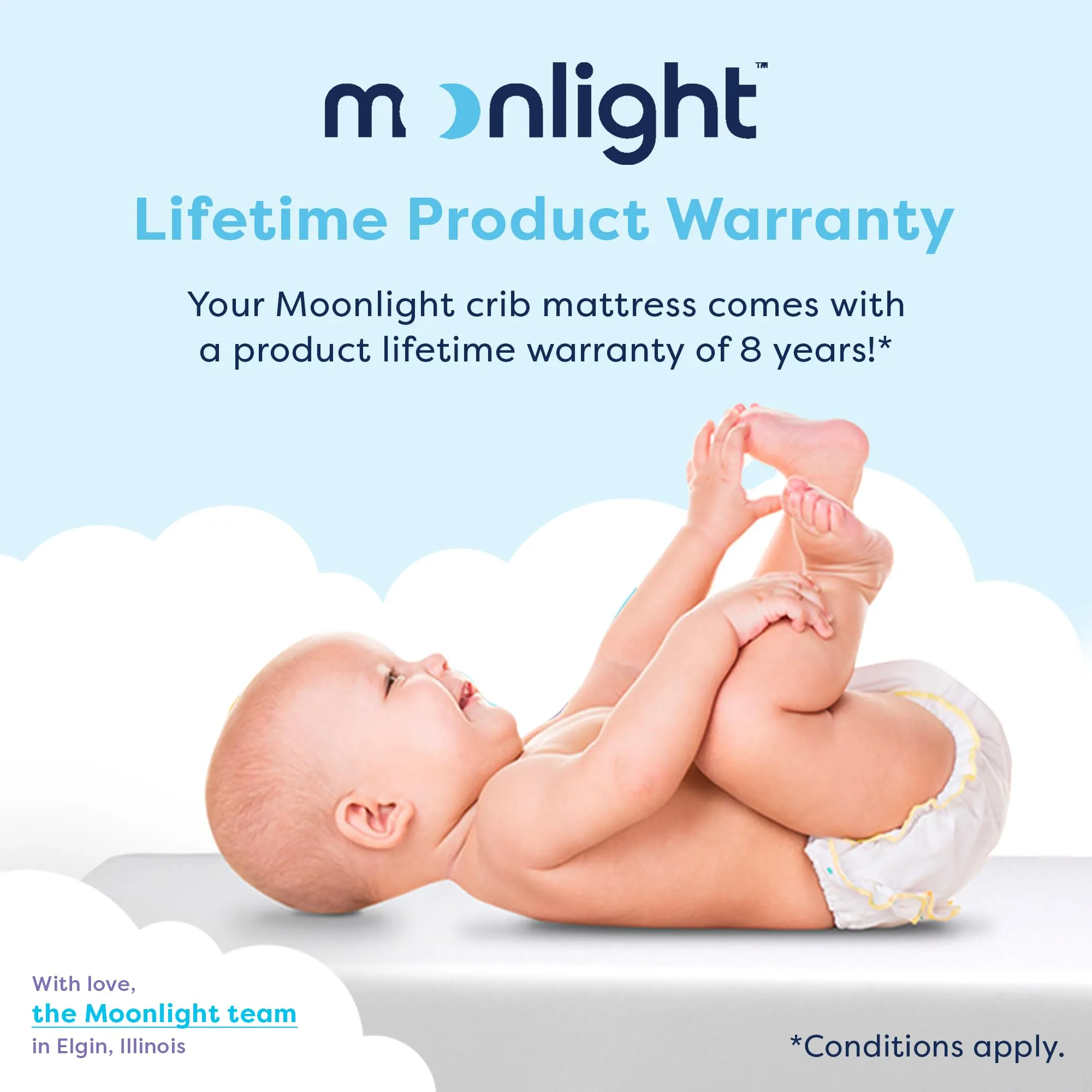 Moonlight Little Dreamer Crib Mattress