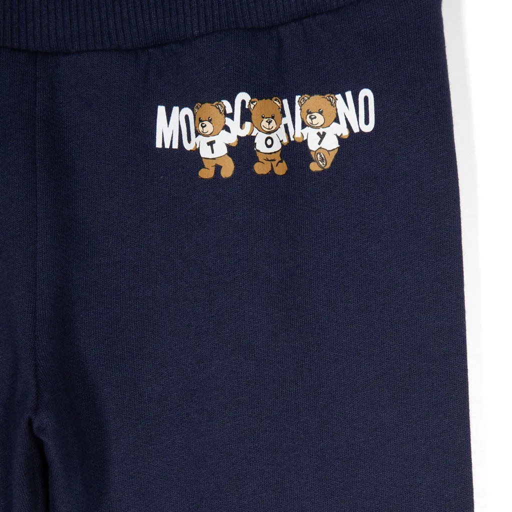 Moschino Kids 3 Bears Sweatpants