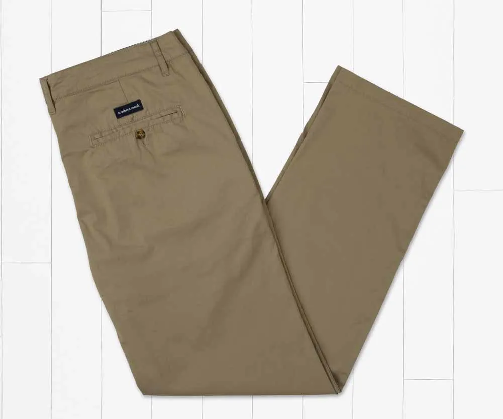Nantucket Performance Pant in Burnt Taupe by Southern Marsh