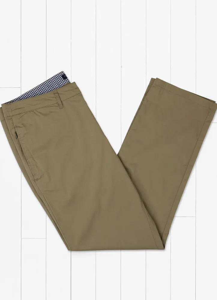 Nantucket Performance Pant in Burnt Taupe by Southern Marsh
