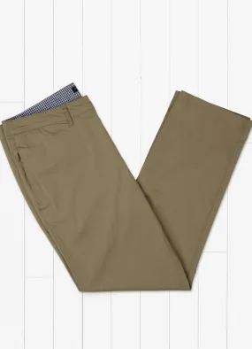 Nantucket Performance Pant in Burnt Taupe by Southern Marsh