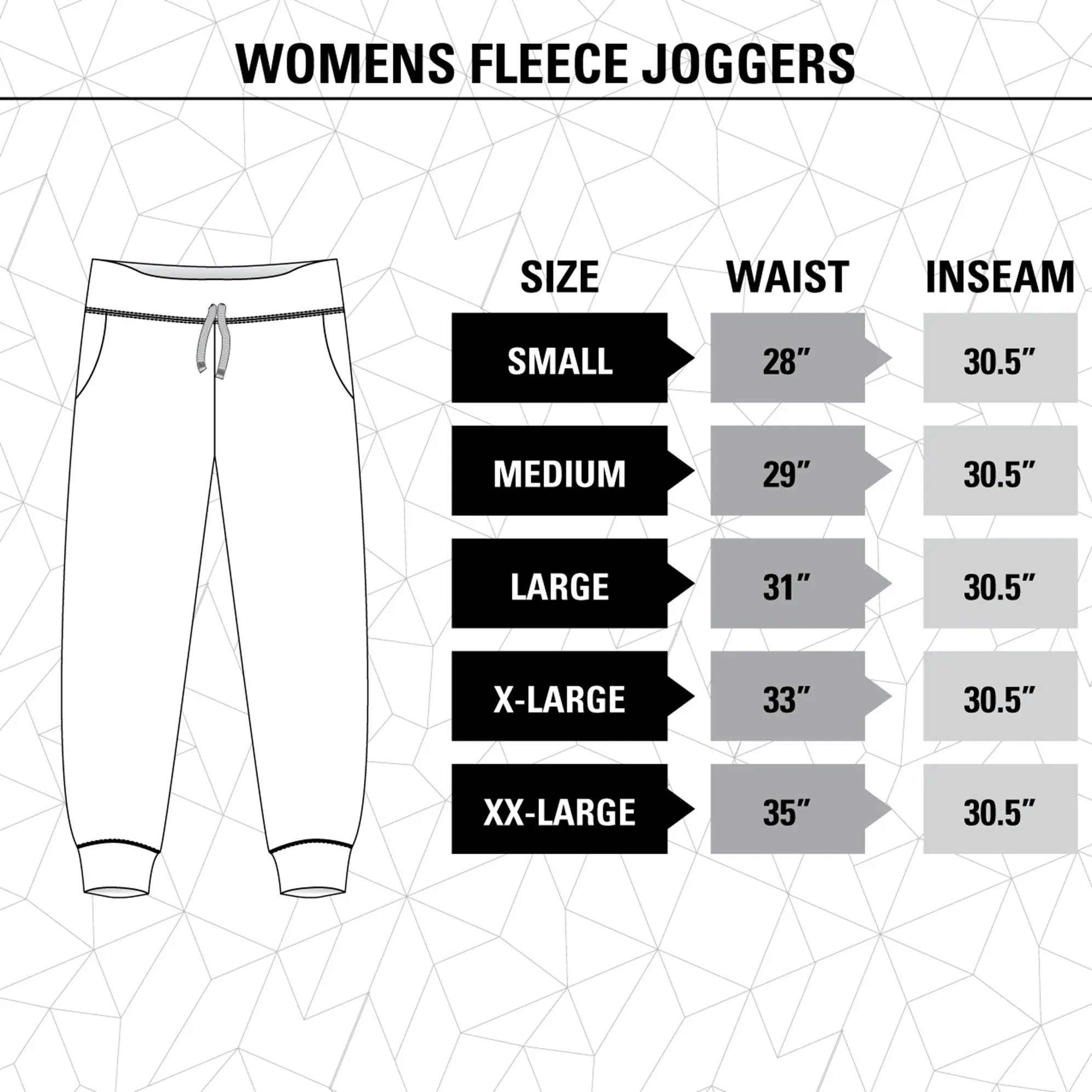 NHL licensed Vegas Golden Knights  Women's Black cuffed joggers