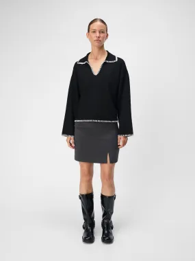 OBJREYNARD Pullover - Black