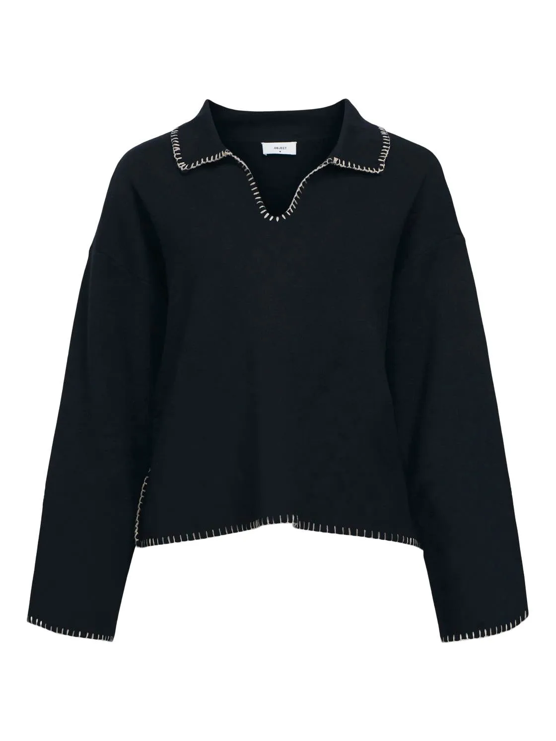 OBJREYNARD Pullover - Black