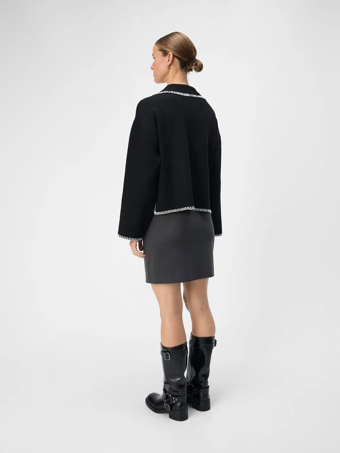 OBJREYNARD Pullover - Black