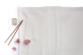 ORANGE CREPE FABRIC