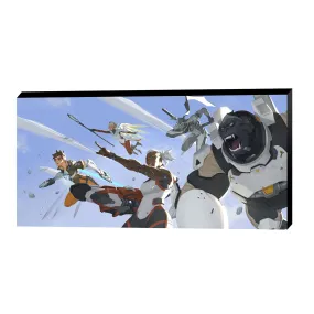 Overwatch Sojourn Origin Story 30.5x61cm Canvas - Series 2