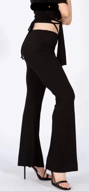 Pants with straps to tie around the waist