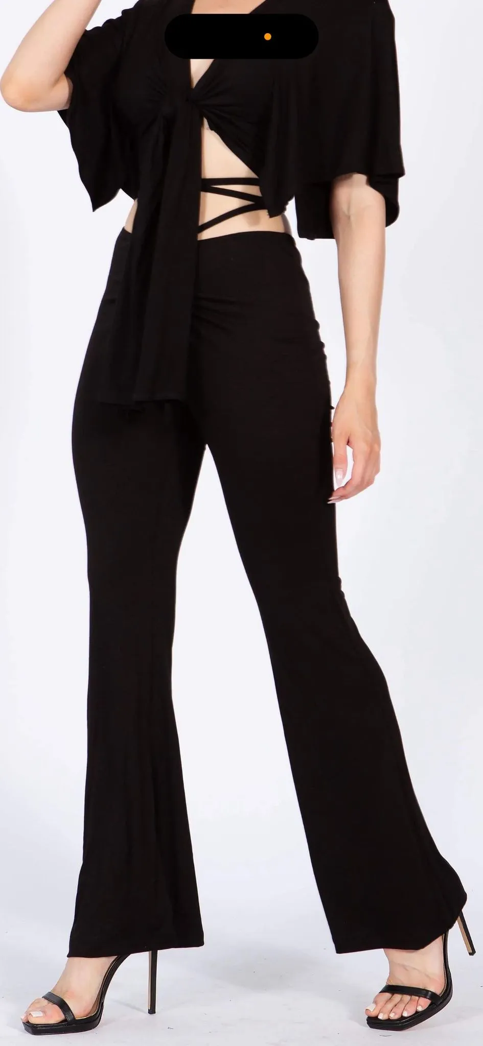Pants with straps to tie around the waist