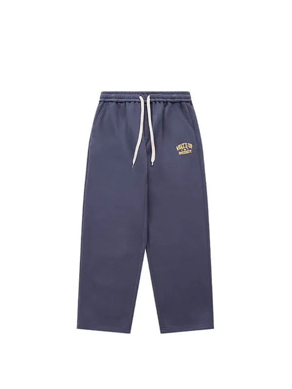 Purple "What's Up Buddy" Fleece Sweatpants