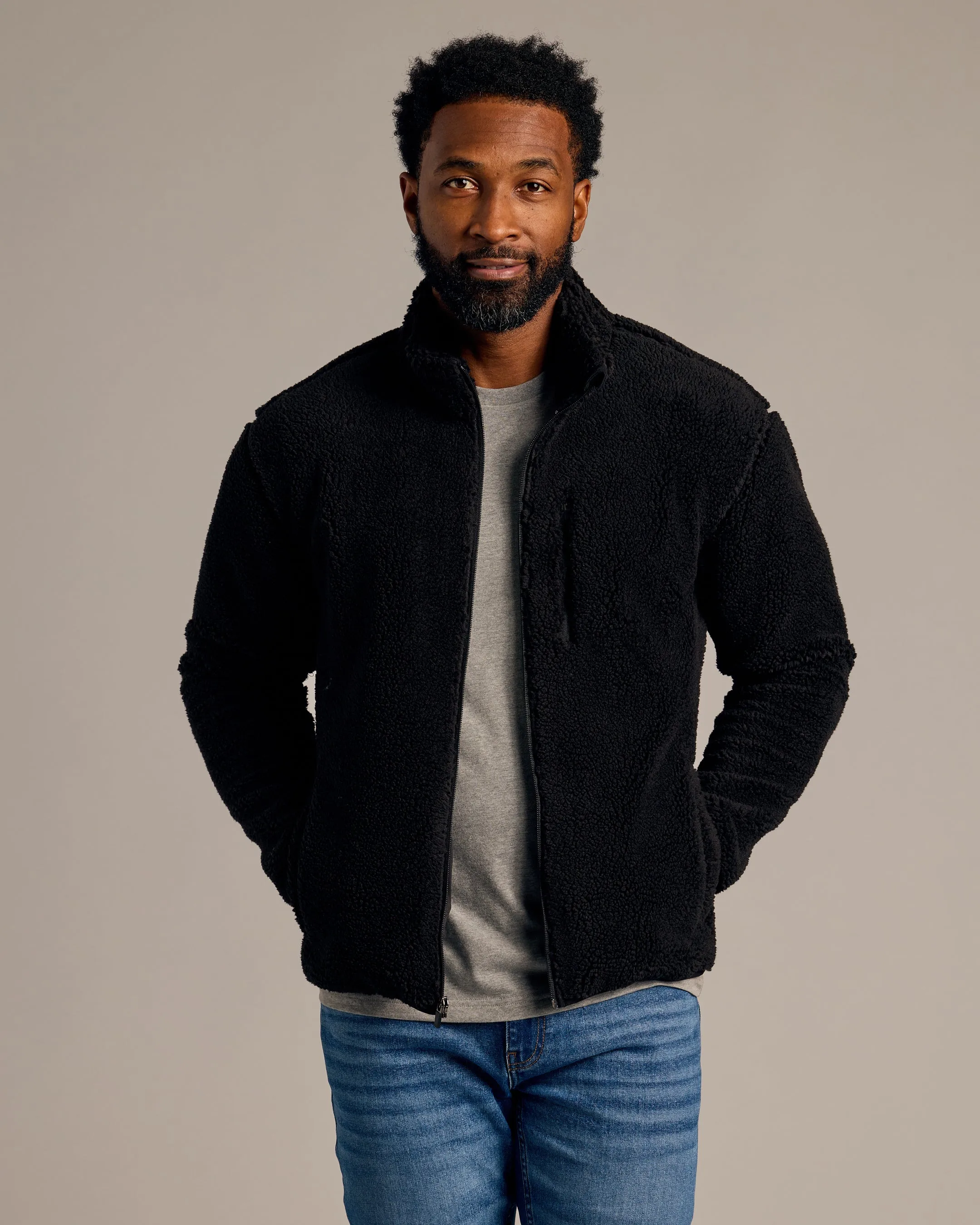 Sherpa Full Zip Jacket 3-Pack