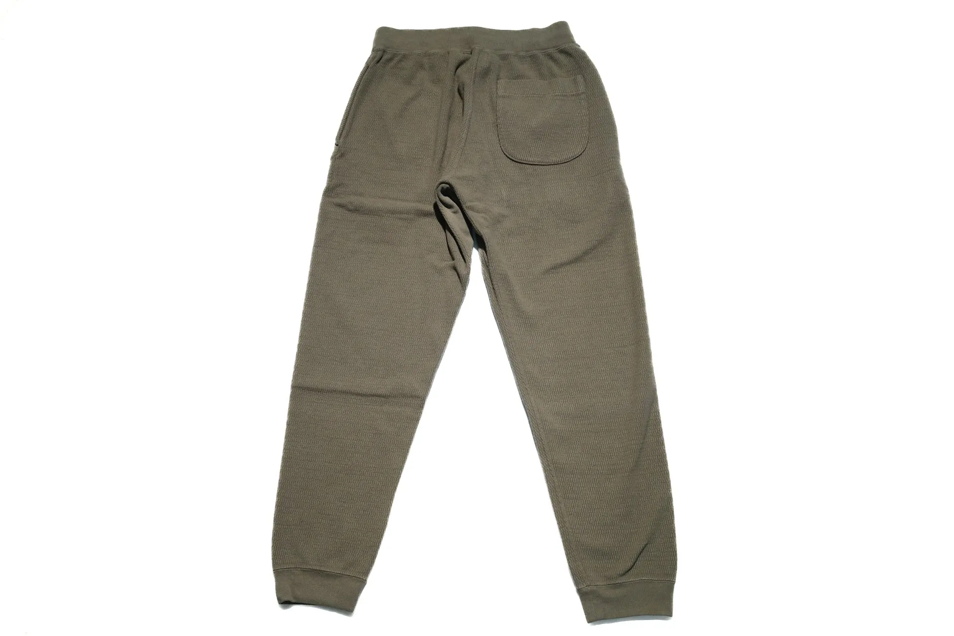 Stevenson Overall Co. Heavyweight Waffle Thermal Sweatpants (Olive)