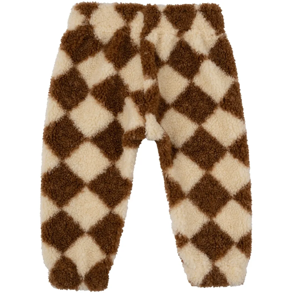 TNSLonzo Teddy Bukser - Toffee Check AOP