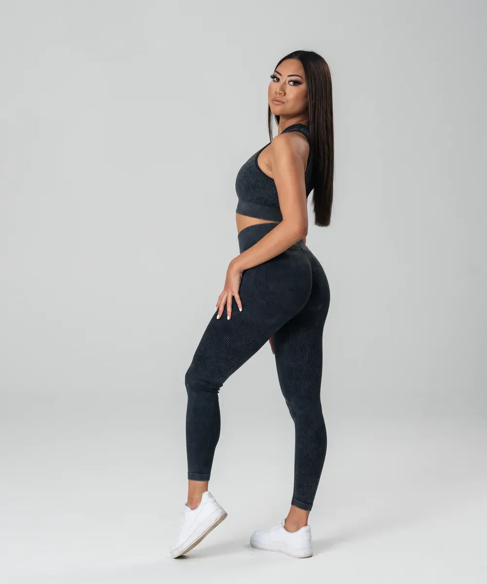 UNDRGROUND Ribbed Tights (Black)