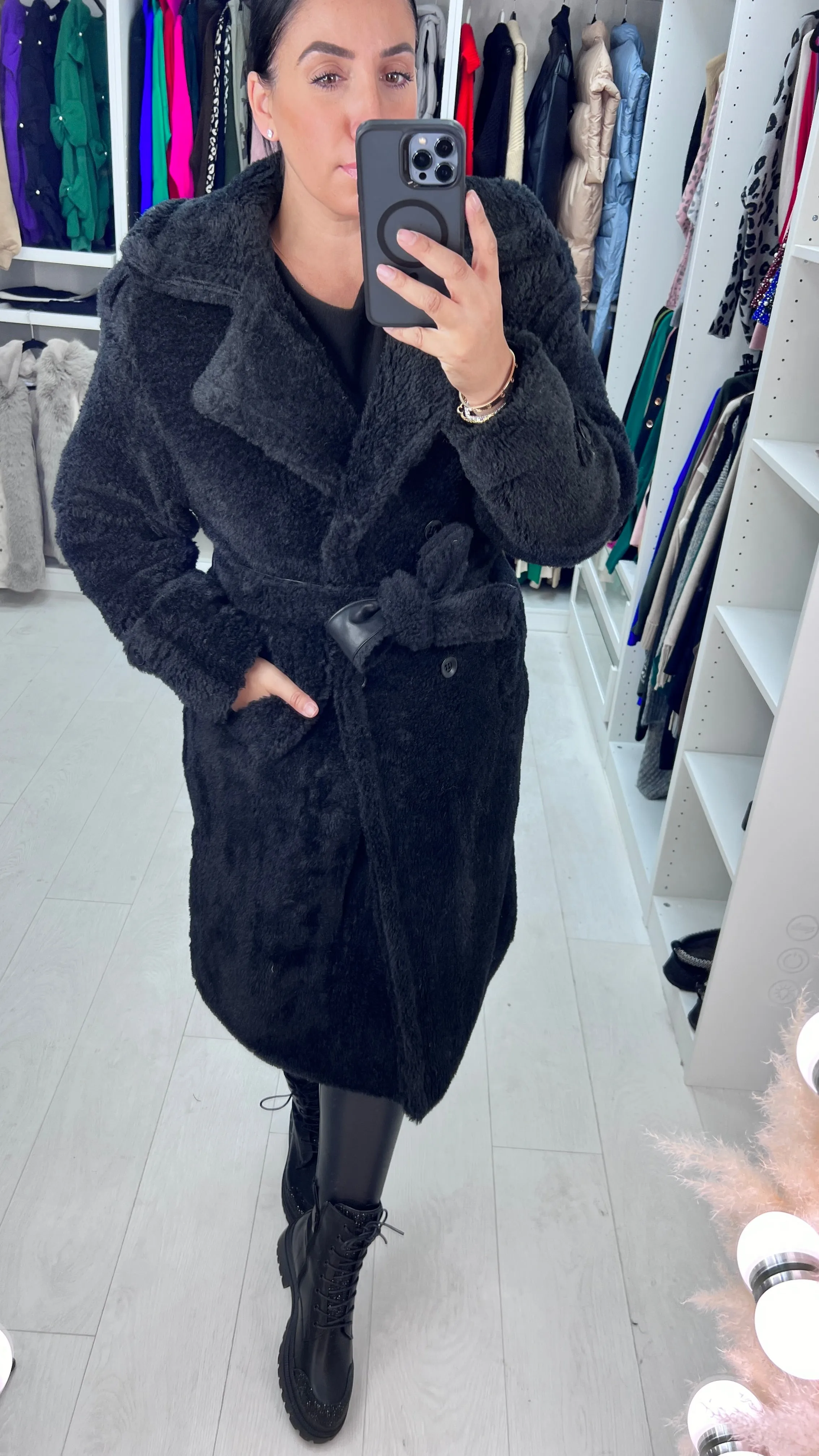Weston Teddy Long Coat